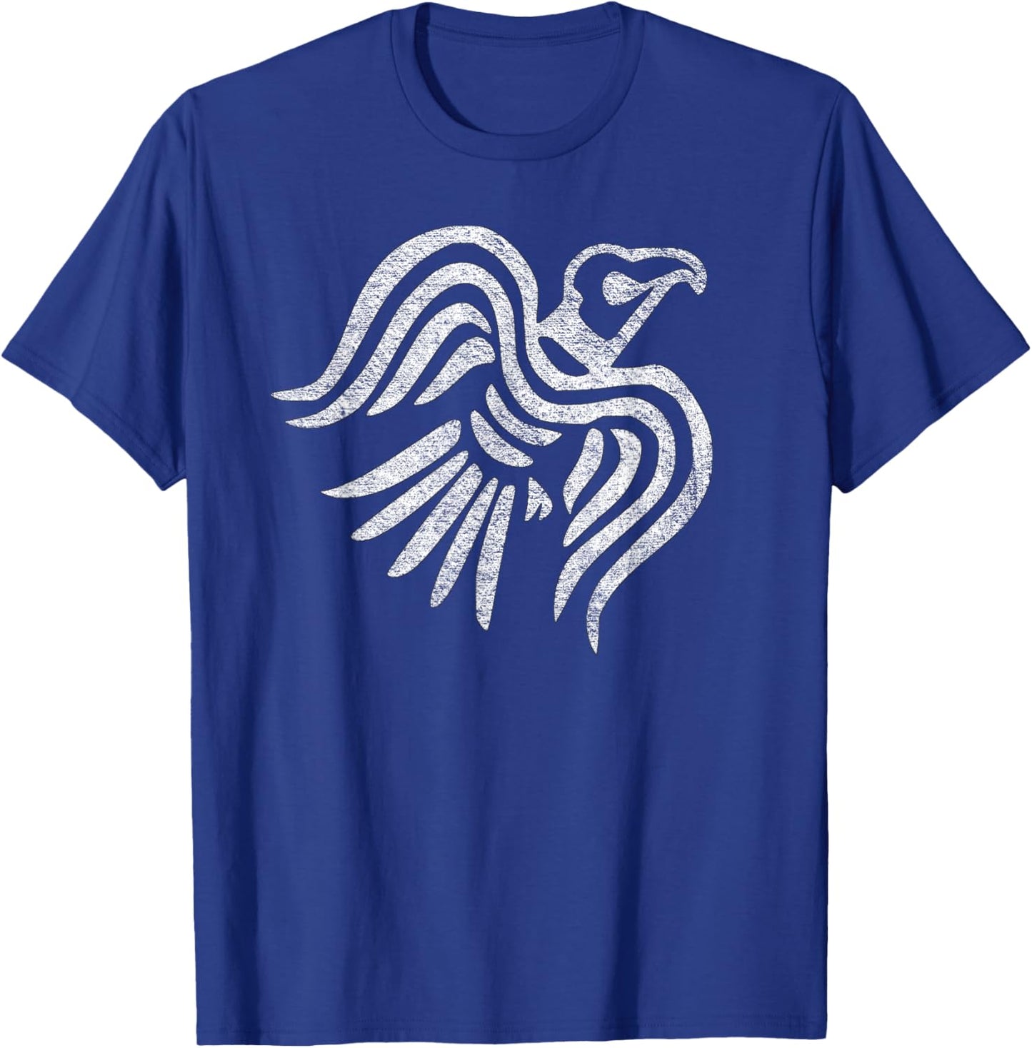 Norse Raven Banner Viking Flag Scandinavian Denmark Sweden T-Shirt - T-Shirt | Royal