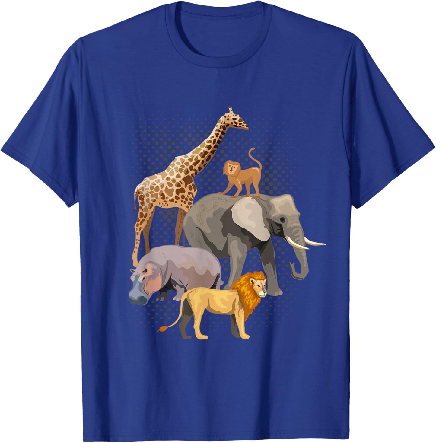 Safari Squad African Safari Animals Funny Zoo Animal Lovers T-Shirt - T-Shirt | Royal