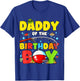 Daddy Of The Birthday Boy Fishing O-Fish-Ally Family Party T-Shirt - T-Shirt | Royal