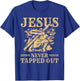 Easter Jesus never Tapped out Resurrection Sunday Rabbit T-Shirt - T-Shirt | Royal
