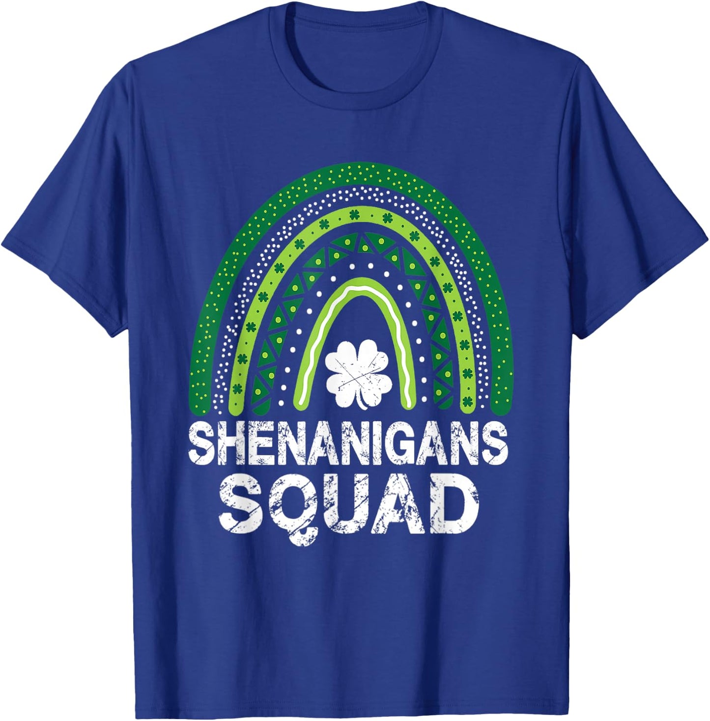 Shenanigans Squad St Patrick's Day Men Women Kids T-Shirt - T-Shirt | Royal