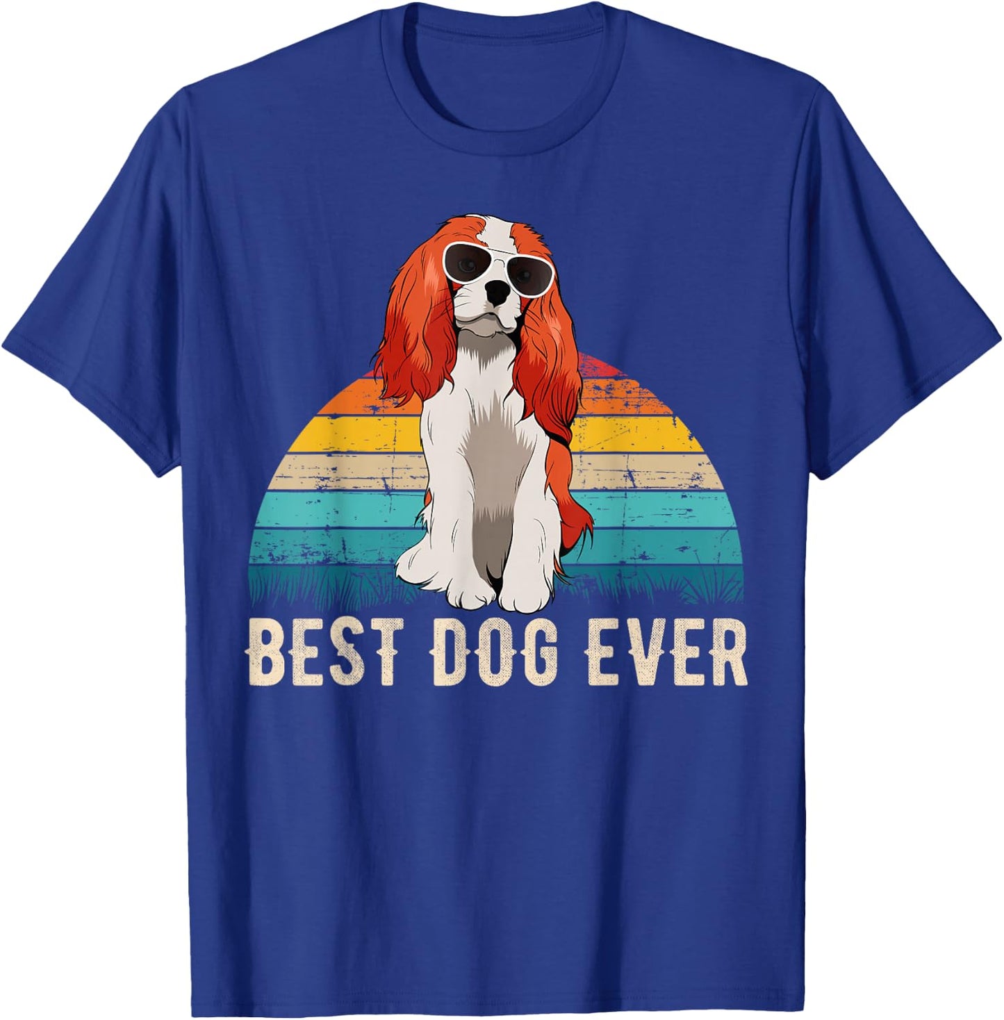Cavalier King Charles Spaniel Dog Men Women Girls Kids T-Shirt - T-Shirt | Royal
