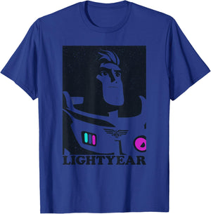 Disney Pixar Lightyear Buzz Lightyear Heroic Portrait T-Shirt - T-Shirt | Royal