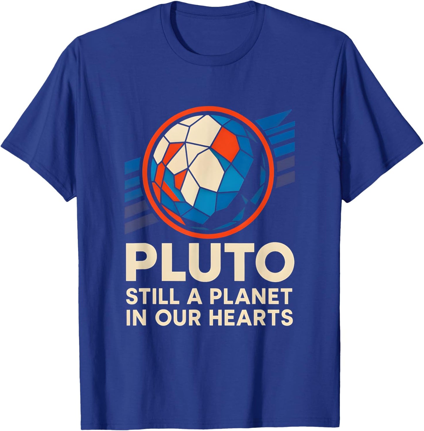Pluto Still A Planet Vintage Men's SpaceWolf T-Shirt - T-Shirt | Royal