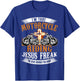 I'm That Motorcycle Riding Jesus Freak Funny Biker Christian T-Shirt - T-Shirt | Royal