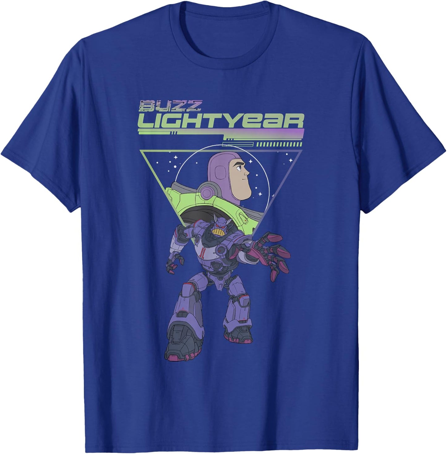 Disney Pixar Lightyear Buzz VS Emperor Zurg Vintage Poster T-Shirt - T-Shirt | Royal