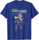 Disney Pixar Lightyear Buzz VS Emperor Zurg Vintage Poster T-Shirt - T-Shirt | Royal