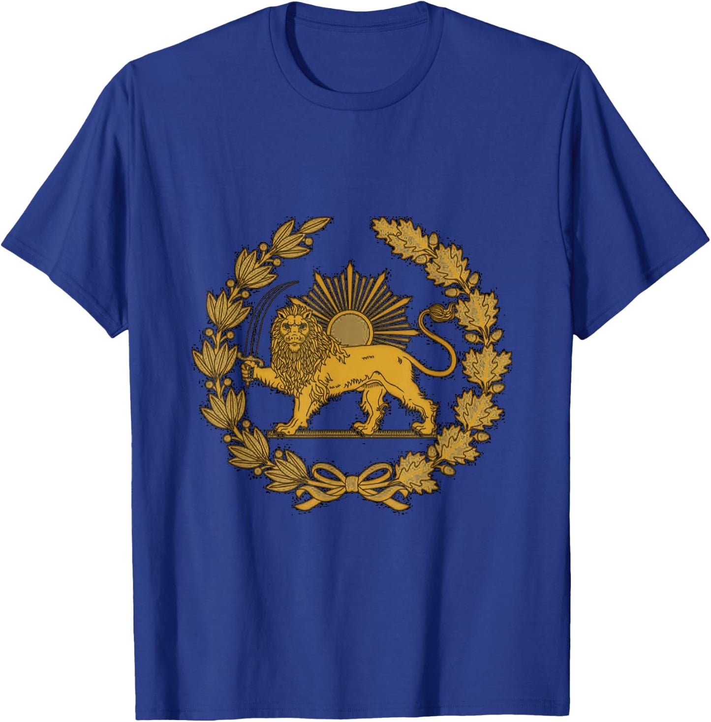 Shir o Khorshid, Lion and Sun, Symbol of Persia T-Shirt - T-Shirt | Royal