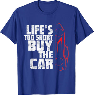 Car Lover enthusiast Shirt Gift Car Guys Salesman T-Shirt - T-Shirt | Royal