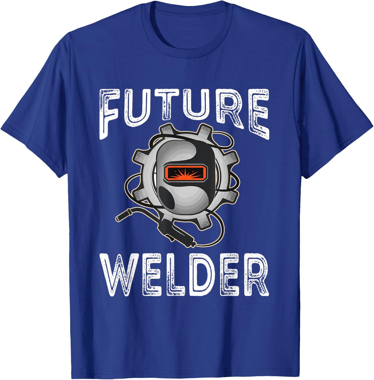 Vintage Future Welder Funny Welder Tools Lover Family T-Shirt - T-Shirt | Royal