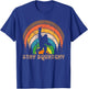 Stay Squatchy Funny BigFoot Sasquatch Squatch Lovers Retro T-Shirt - T-Shirt | Royal