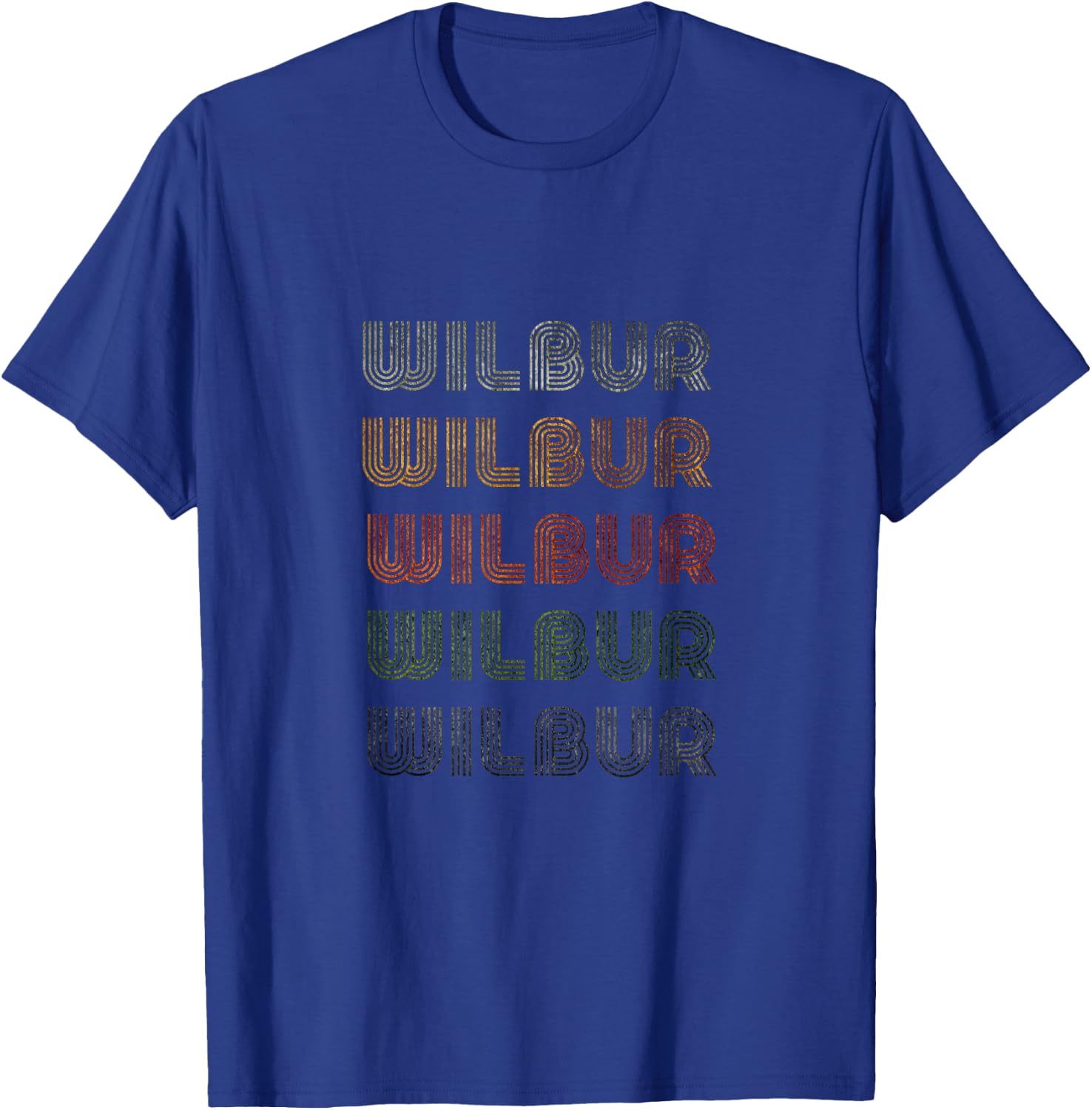 Love Heart Wilbur Grunge/Vintage Style Black Wilbur T-Shirt - T-Shirt | Royal