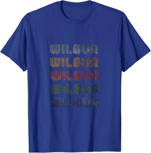 Love Heart Wilbur Grunge/Vintage Style Black Wilbur T-Shirt - T-Shirt | Royal