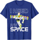Disney Pixar Toy Story Buzz Lightyear I Need My Space Logo T-Shirt - T-Shirt | Royal