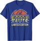 Est 2002 Limited Edition 23rd Birthday Gifts 23 Year Old T-Shirt - T-Shirt | Royal