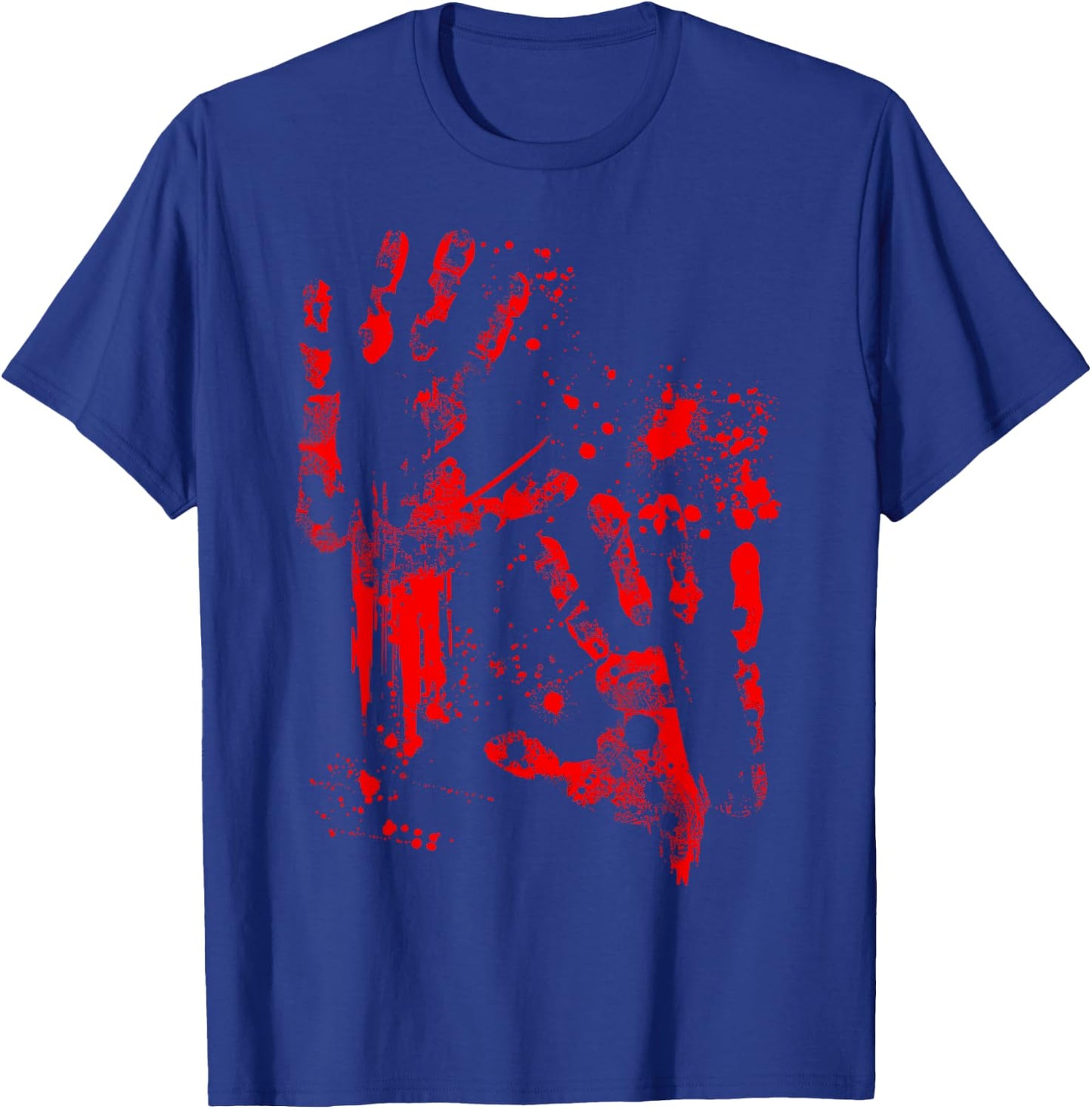 Bloody Halloween zombie attack blood T-Shirt - T-Shirt | Royal