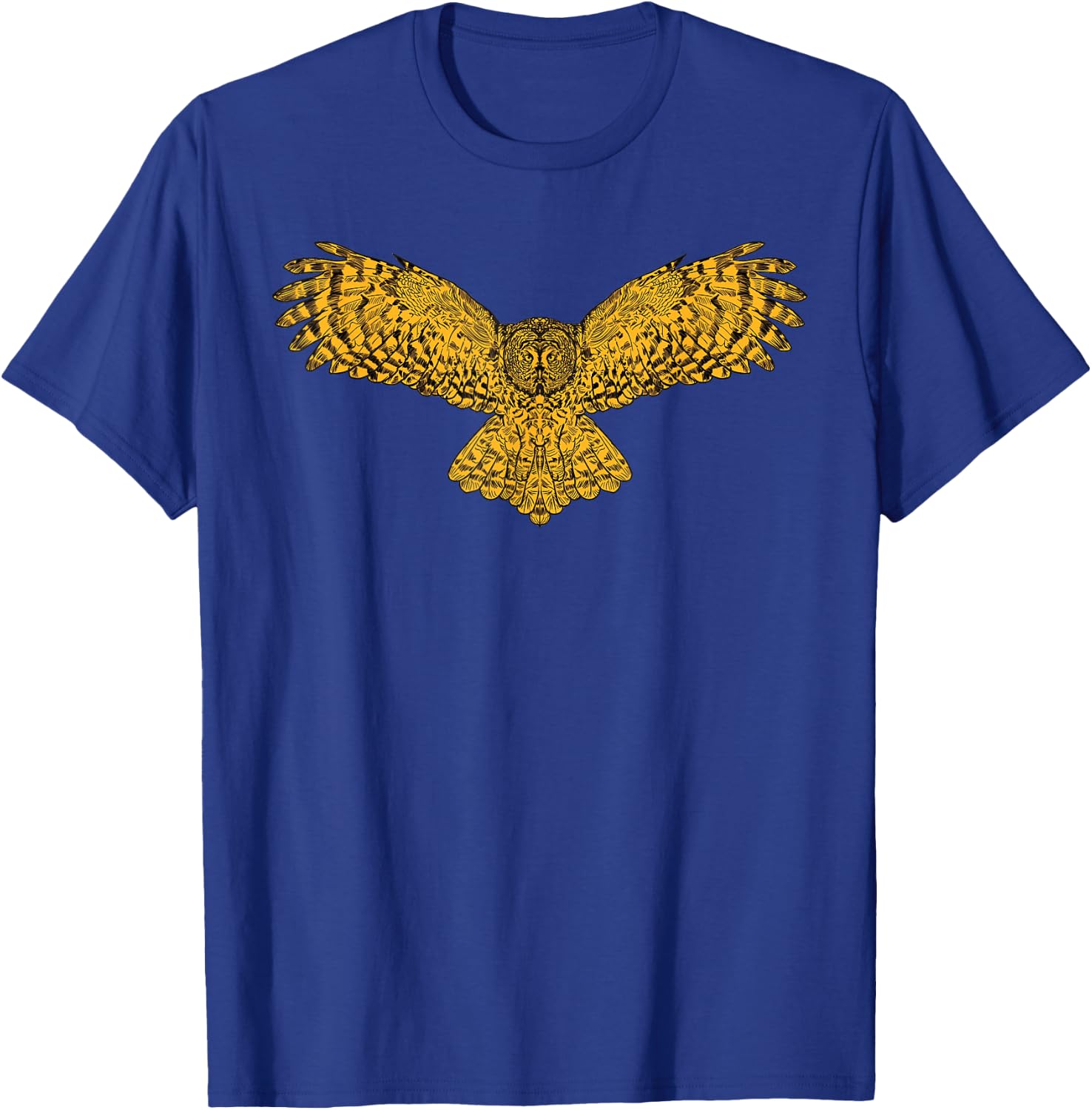 Cute Night Owl Bird Lover Gift Men Women Kids Mom Dad Teens T-Shirt - T-Shirt | Royal