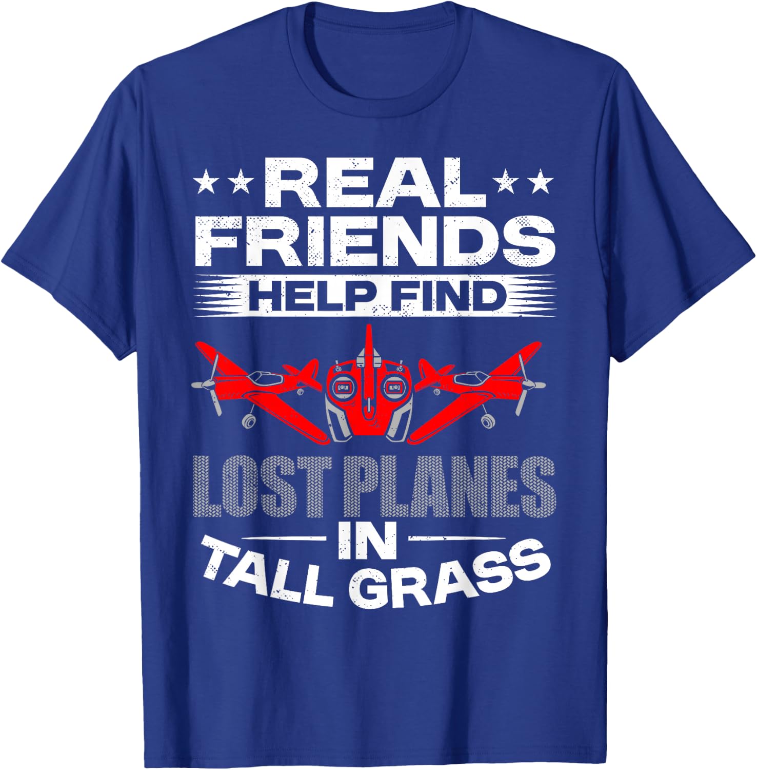 RC Plane Lost Planes Remote Control Airplanes Pilot T-Shirt - T-Shirt | Royal