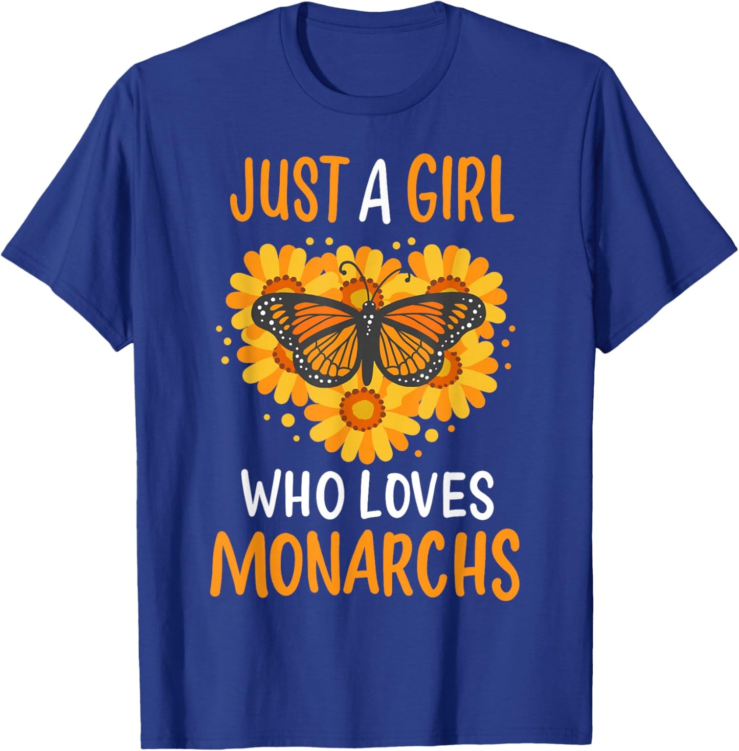 Monarch Butterfly Butterflies Entomologist T-Shirt - T-Shirt | Royal