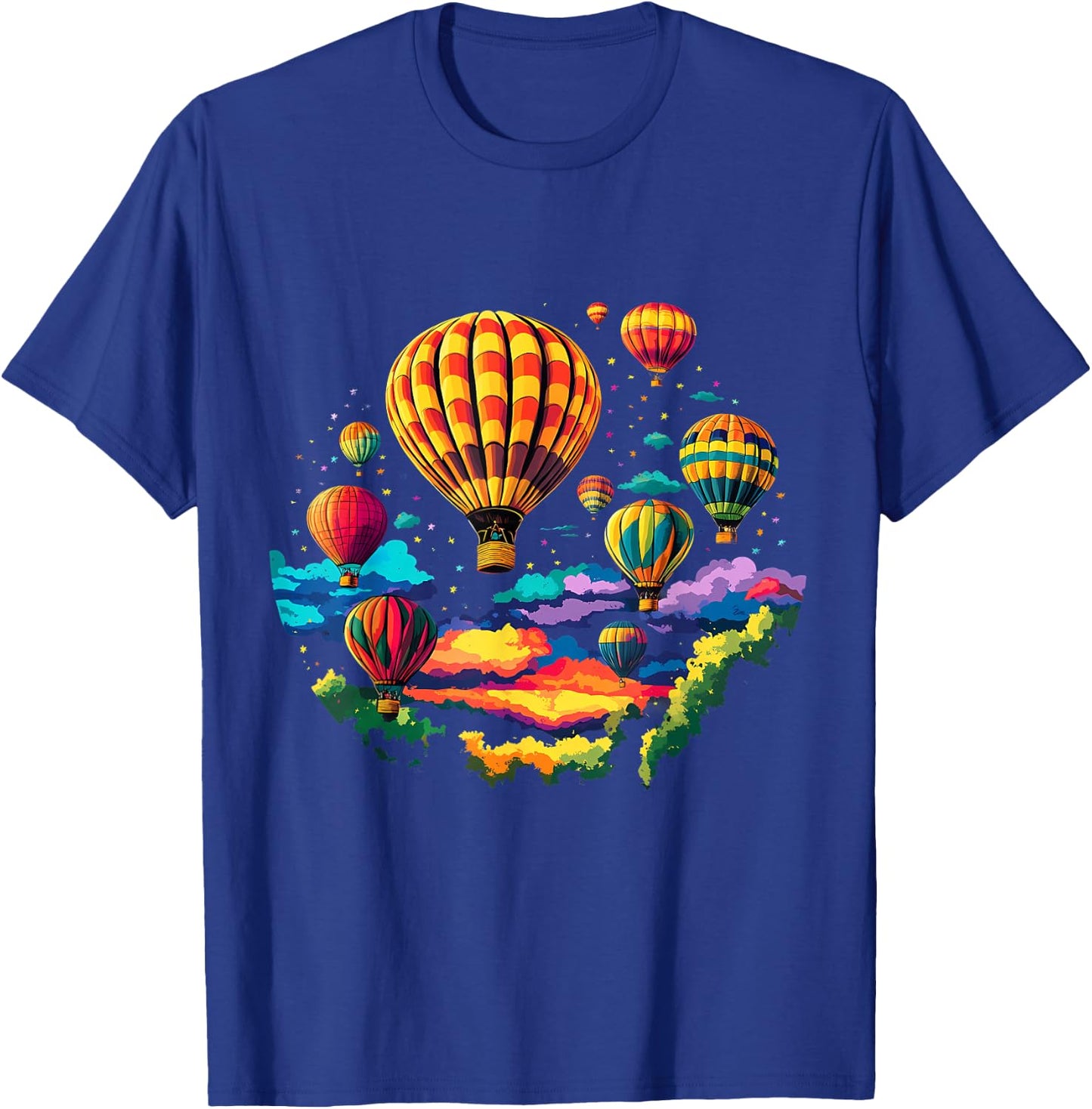 Hot Air Balloon Ride Festival Hot Air Ballooning T-Shirt - T-Shirt | Royal