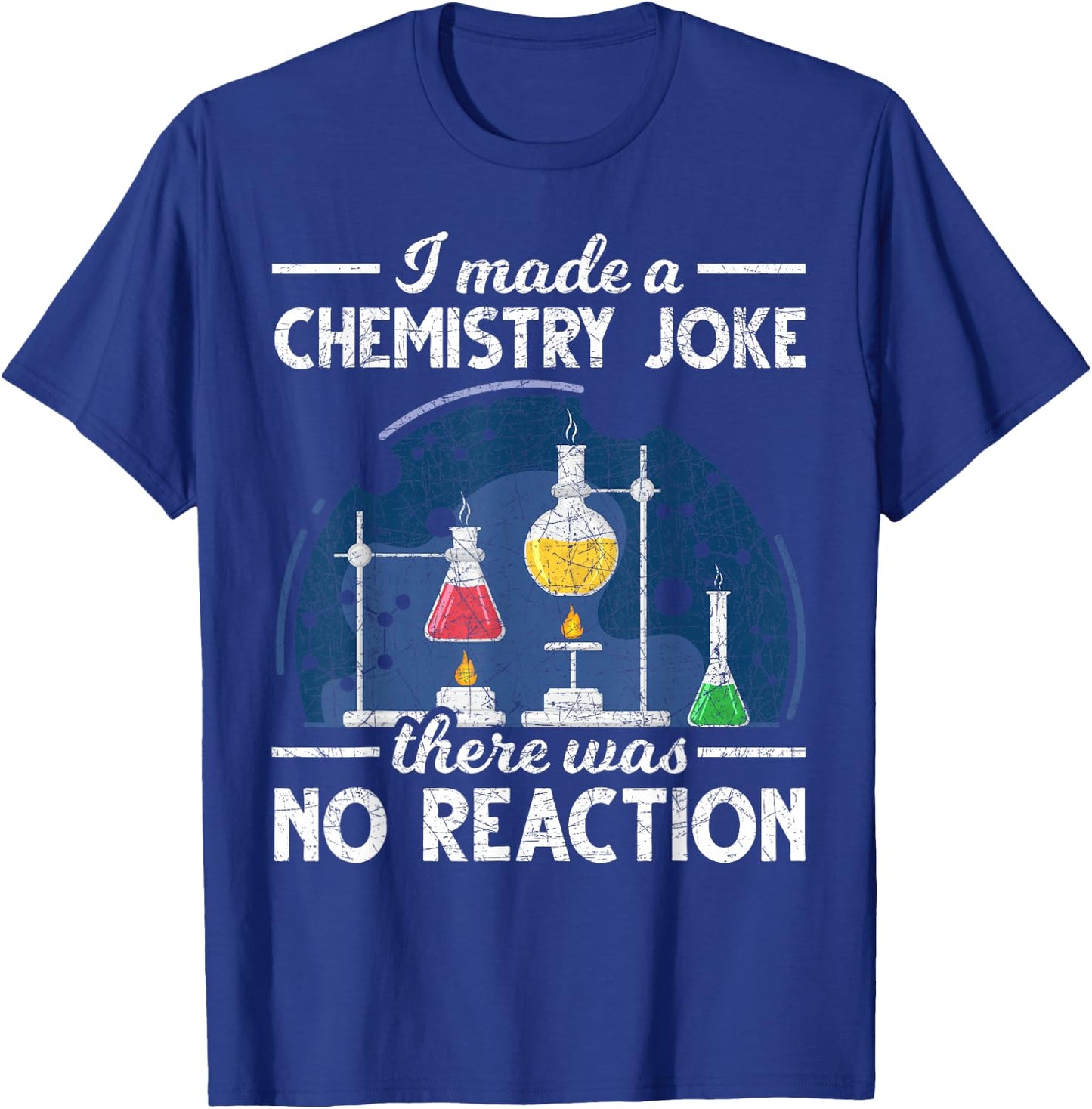 Women's Gift Molecules Periodic Table Chemistry T-Shirt - T-Shirt | Royal