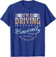 Driving Instructor Teacher Lesson School Driver´s License T-Shirt - T-Shirt | Royal