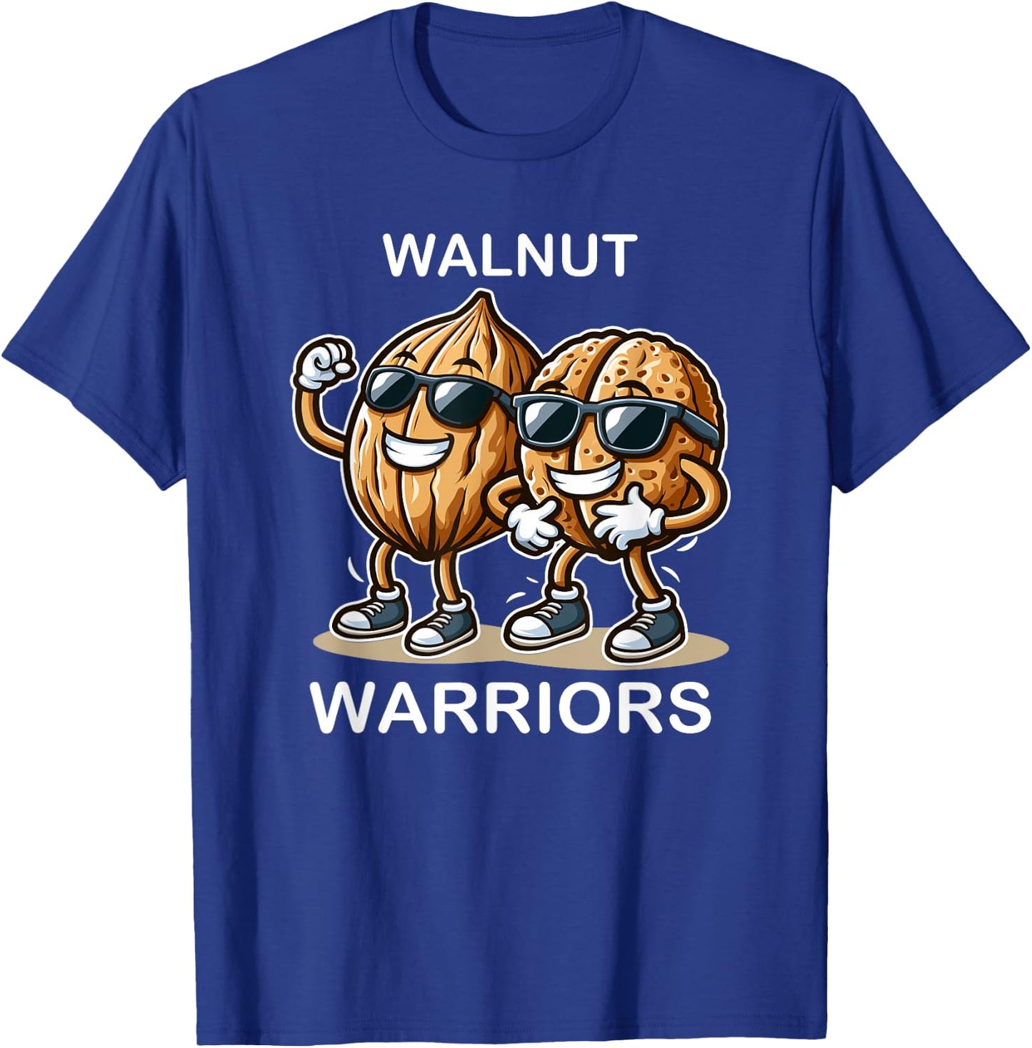 Walnut Friends Walnut Warriors For Snack Lovers T-Shirt - T-Shirt | Royal