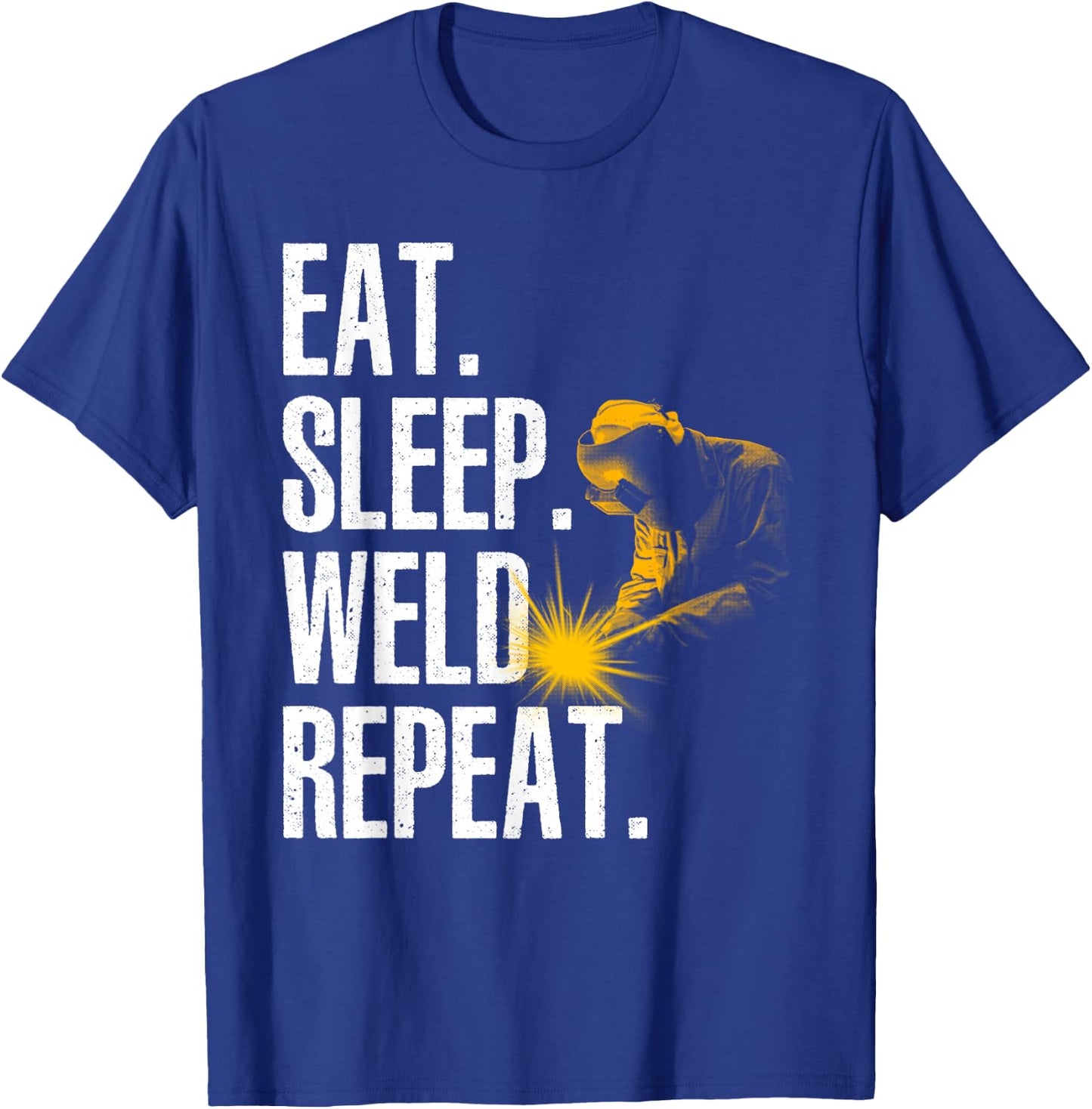 Best Welding Art Women MIG/TIG Welding Metal Welder T-Shirt - T-Shirt | Royal