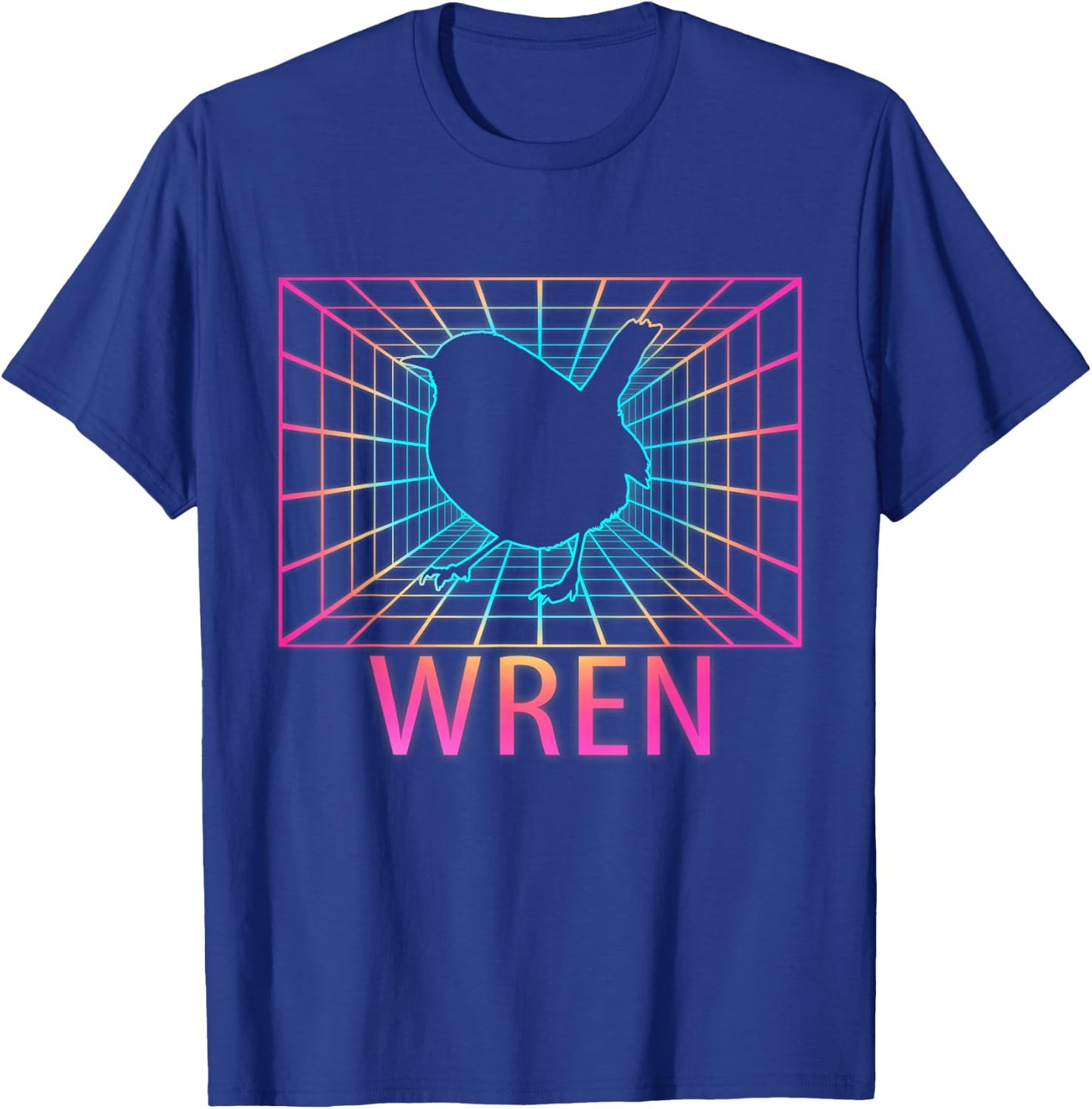 Wren Bird Gift T-Shirt - T-Shirt | Royal