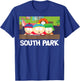 South Park Group Shot Scene - Kenny, Kyle, Cartman & Stan T-Shirt - T-Shirt | Royal