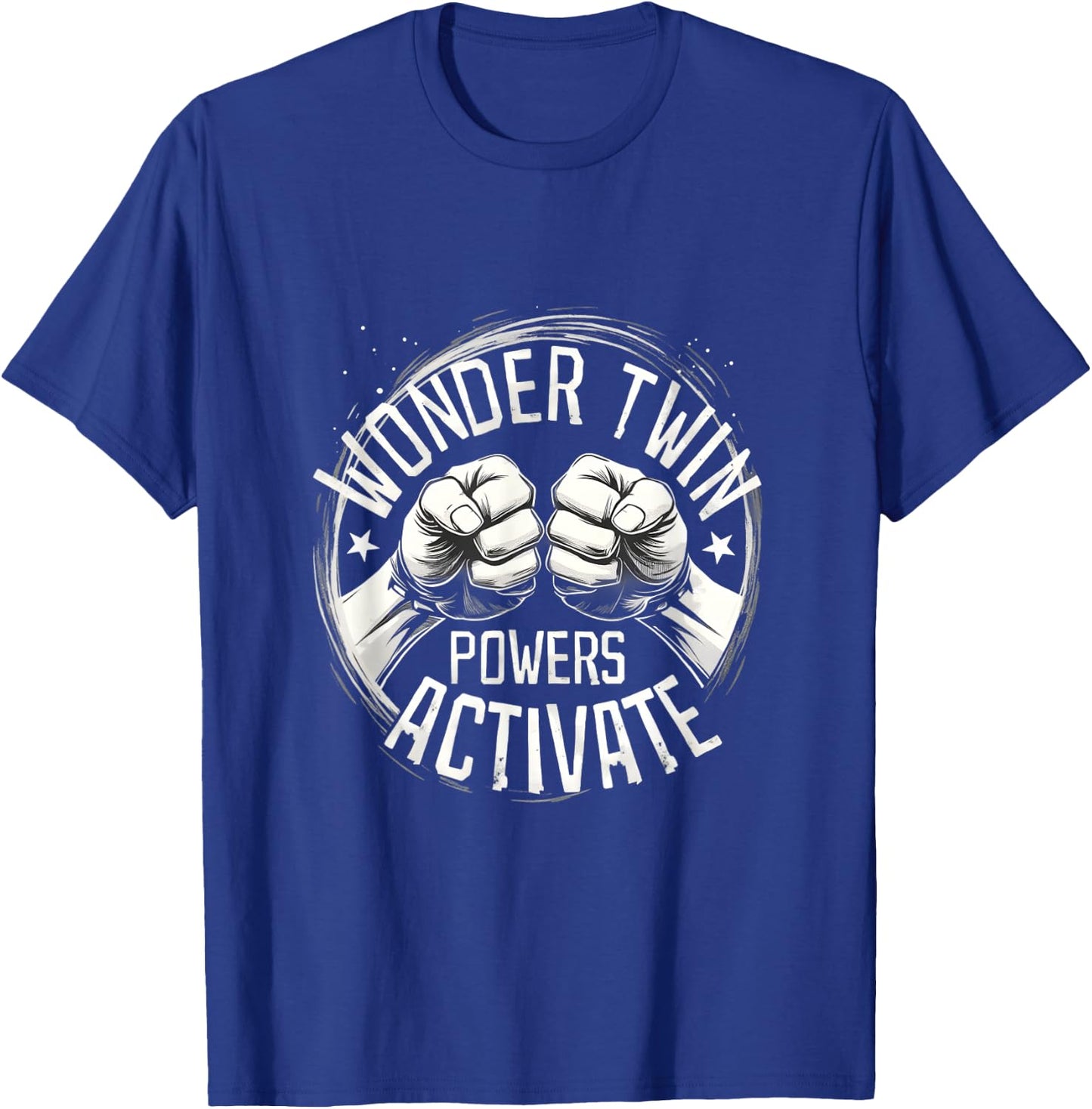 Twins Funny Twins Activate T-Shirt - T-Shirt | Royal
