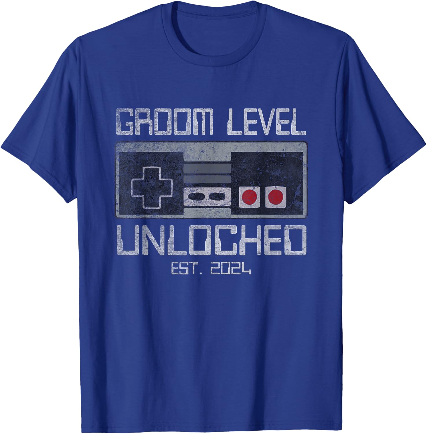Groom Bachelor Party For Gamer Husband Wedding Groomsmen T-Shirt - T-Shirt | Royal