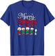 Peanuts - Snoopy Charlie Linus Sally Merry Christmas Choir T-Shirt - T-Shirt | Royal