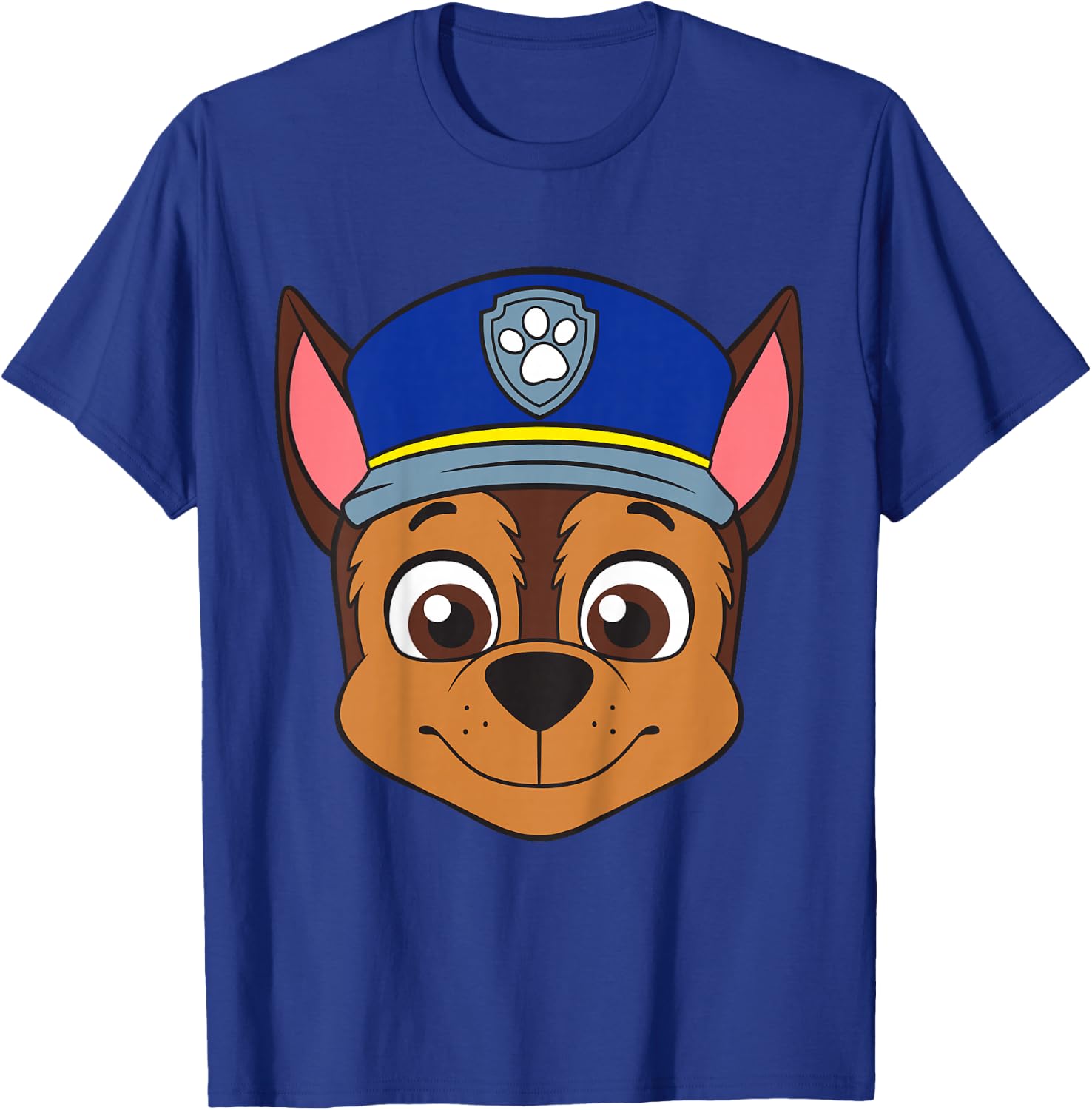 Kids PAW Patrol Large Chase Character T-Shirt - T-Shirt | Royal