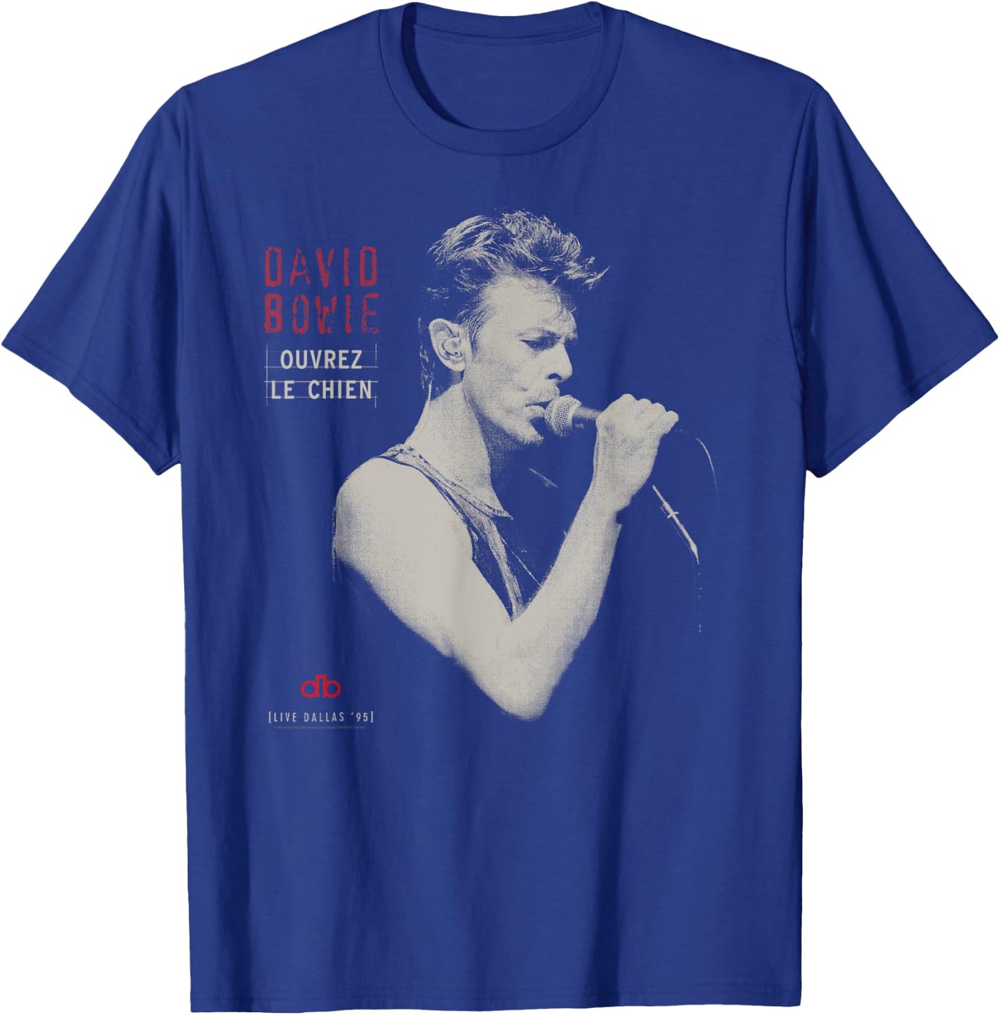 David Bowie - Louvrez Le Chien T-Shirt - T-Shirt | Royal