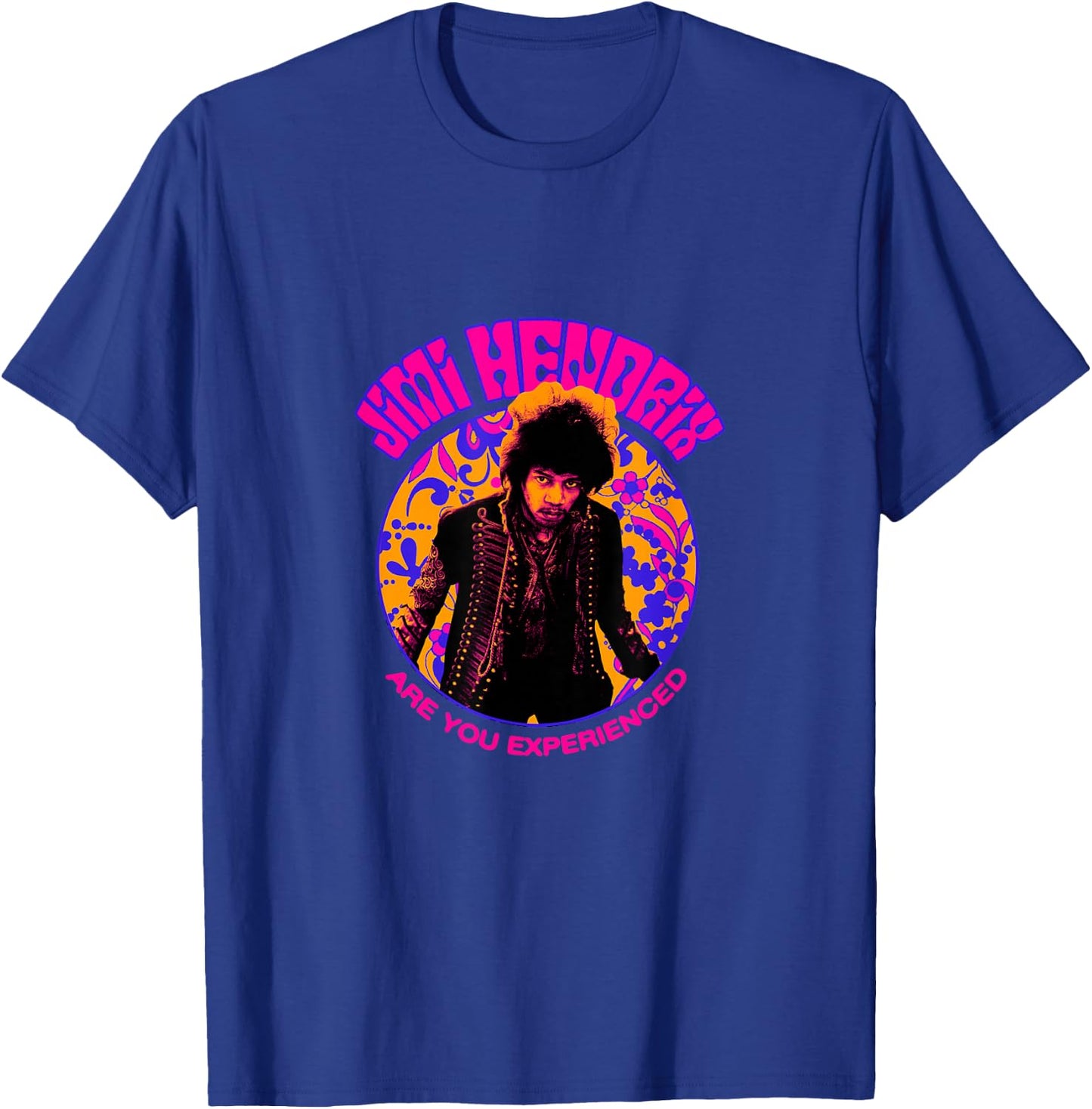 Jimi Hendrix Are You Experienced T-Shirt - T-Shirt | Royal