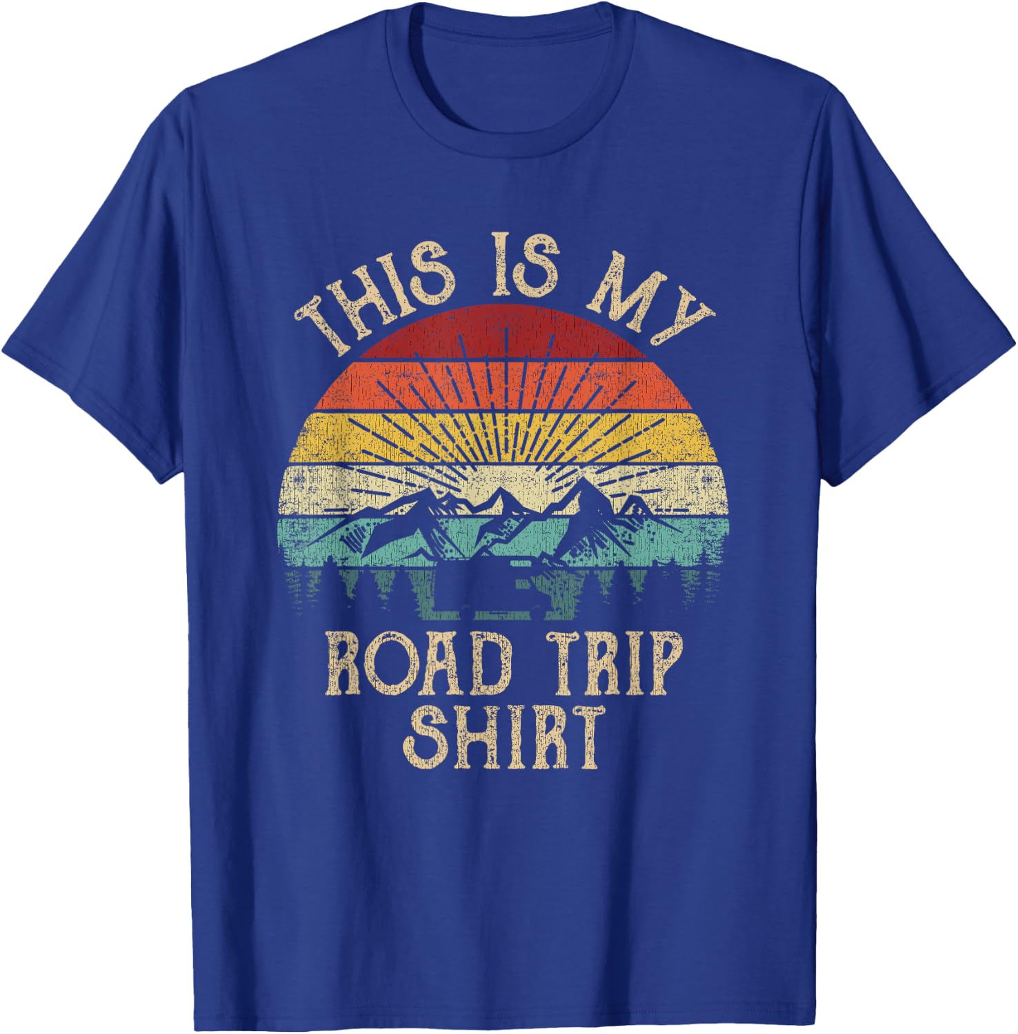 This Is My Road Trip Shirt T-Shirt - T-Shirt | Royal