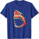 Great White Shark colorful Sharks Predator Shark T-Shirt - T-Shirt | Royal