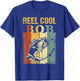 Reel Cool BOB Vintage Fishing Fathers Day T-Shirt - T-Shirt | Royal