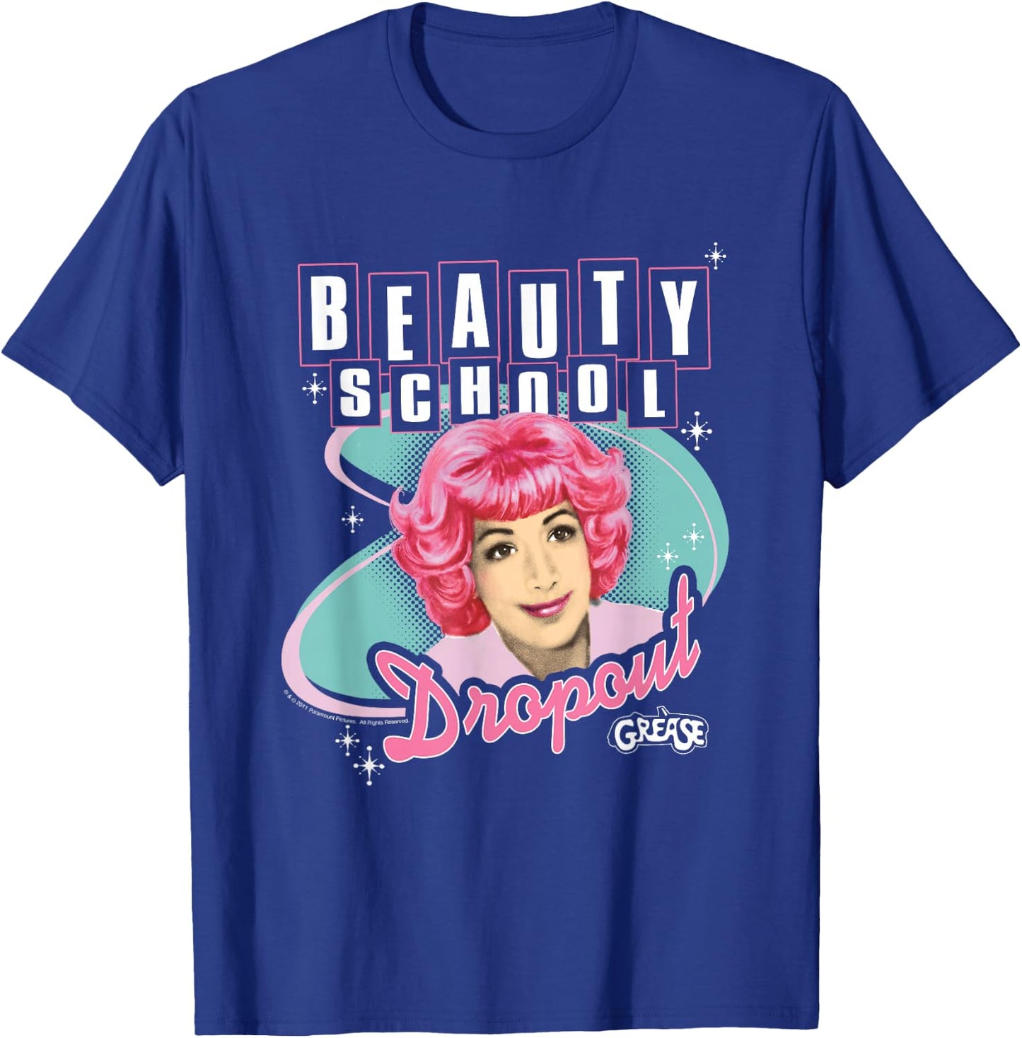Grease Beauty School Dropout T-Shirt - T-Shirt | Royal