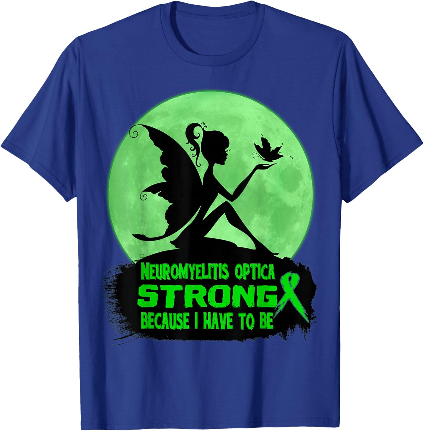 neuromyelitis optica Awareness T-Shirt - T-Shirt | Royal