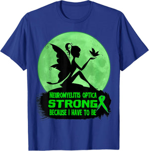 neuromyelitis optica Awareness T-Shirt - T-Shirt | Royal