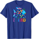 Kids Be Kind Rainbow Scale Fish Teacher Reading Book Toddler Raglan Baseball T-Shirt - T-Shirt | Royal