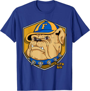 Flite Boi - 1866 Fisk Bulldog Women Girls Kids T-Shirt - T-Shirt | Royal
