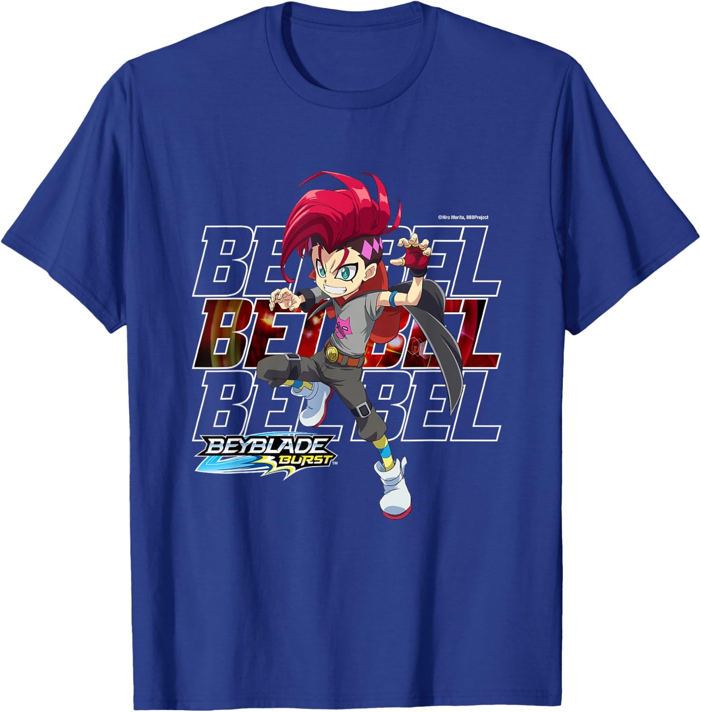 Beyblade Burst Quaddrive Bel T-Shirt - T-Shirt | Royal