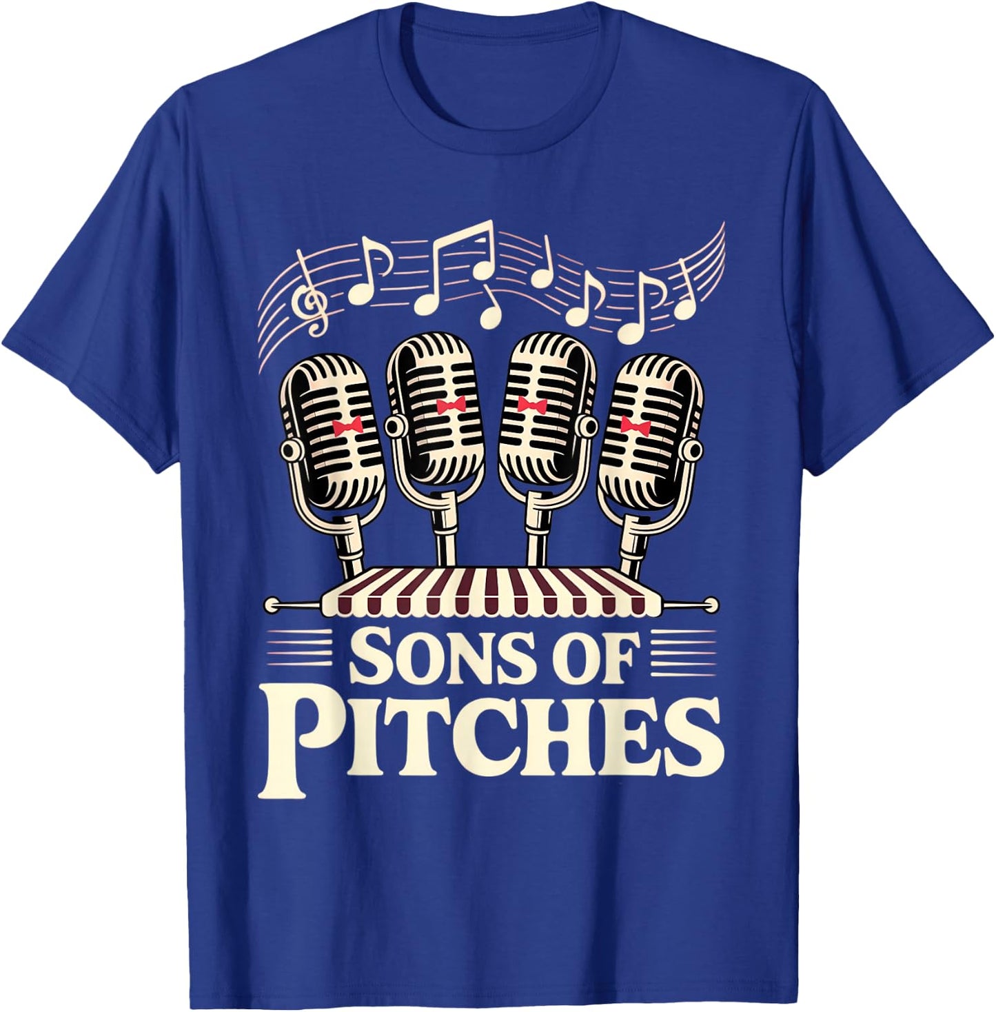 Barbershop Quartet T-Shirt - T-Shirt | Royal