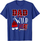 1st Birthday Lumberjack Dad Of the Wild One T-Shirt - T-Shirt | Royal