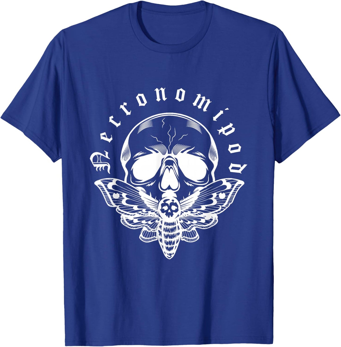Necronomipod Moth T-Shirt - T-Shirt | Royal