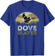 Camo Vintage Sunset Dove Hunter Dove Hunting T-Shirt - T-Shirt | Royal