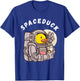 Space Rubber Duck Funny Astronaut Rubber Duckling Galaxy T-Shirt - T-Shirt | Royal